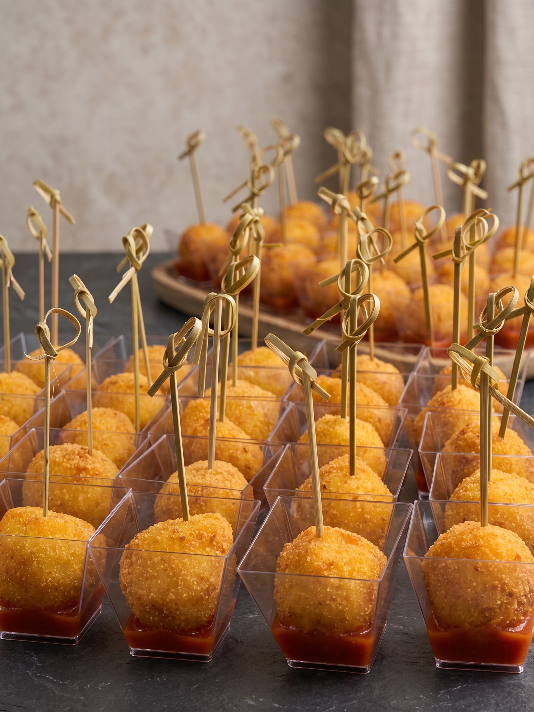 Cocktail reception bites